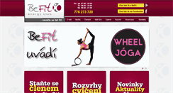 Desktop Screenshot of befitclub.cz
